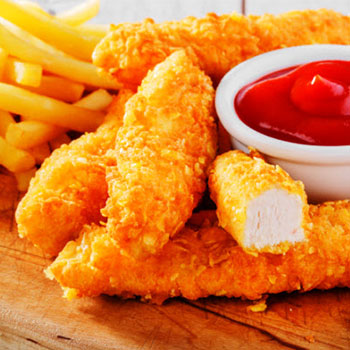 Chicken Strips , Chips & Juice